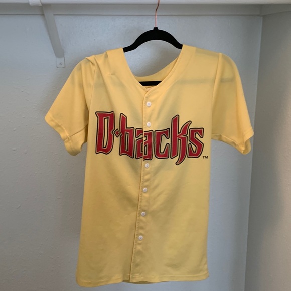 D- backs baseball jerseys button up. So cute for your next game. - Picture 1 of 6